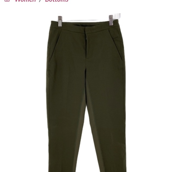 Lululemon Army Green Dress Pants - Picture 4 of 4